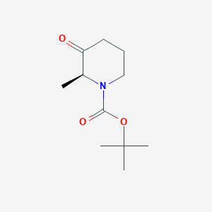 Tert-butyl (S)-2-methyl-3-oxopiperidine-1-carboxylate