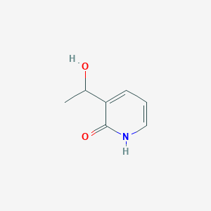 3-(1-Hydroxyethyl)pyridin-2(1H)-one