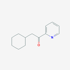 molecular formula C13H17NO B131191 Cyclohexylmethyl 2-pyridyl ketone CAS No. 149108-75-8