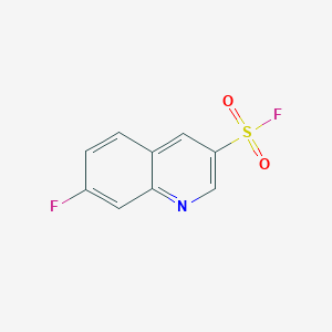 7-Fluoroquinoline-3-sulfonylfluoride