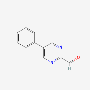 5-Phenylpyrimidine-2-carbaldehyde