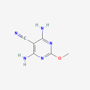 4,6-Diamino-2-methoxypyrimidine-5-carbonitrile