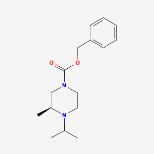 (S)-1-Cbz-4-isopropyl-3-methylpiperazine