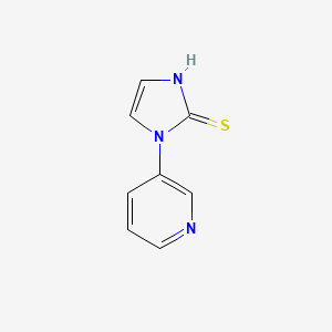 B1311918 1-Pyridin-3-YL-1H-imidazole-2-thiol CAS No. 17452-15-2