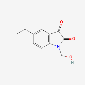 5-Ethyl-1-(hydroxymethyl)indoline-2,3-dione