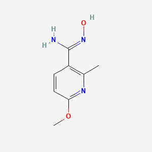 N-Hydroxy-6-methoxy-2-methylnicotinimidamide