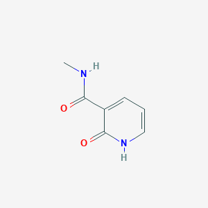 molecular formula C7H8N2O2 B13119265 N-methyl-2-oxo-1,2-dihydropyridine-3-carboxamide 