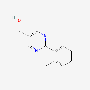 (2-(o-Tolyl)pyrimidin-5-yl)methanol