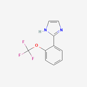 2-(2-(Trifluoromethoxy)phenyl)-1H-imidazole