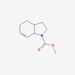 Methyl 2,3,3a,4,5,7a-hexahydro-1H-indole-1-carboxylate