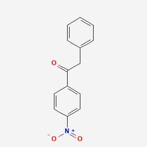 molecular formula C14H11NO3 B1311941 4'-硝基-2-苯乙酮 CAS No. 3769-84-4