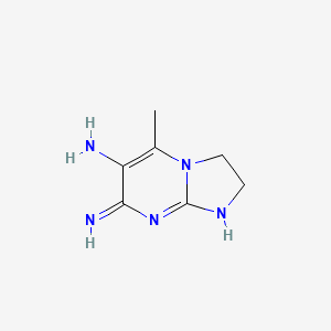 5-Methyl-2,3-dihydroimidazo[1,2-a]pyrimidine-6,7-diamine