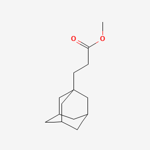 molecular formula C14H22O2 B1311952 Methyl 3-(1-adamantyl)propanoate 