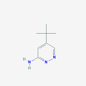 5-(tert-Butyl)pyridazin-3-amine