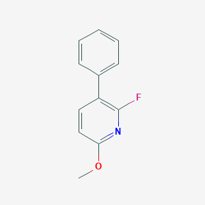 2-Fluoro-6-methoxy-3-phenylpyridine