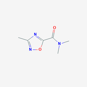 N,N,3-trimethyl-1,2,4-oxadiazole-5-carboxamide