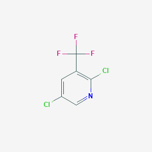 molecular formula C6H2Cl2F3N B1311961 2,5-二氯-3-(三氟甲基)吡啶 CAS No. 70158-59-7