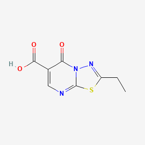 2-Ethyl-5-oxo-5H-[1,3,4]thiadiazolo[3,2-a]pyrimidine-6-carboxylic acid