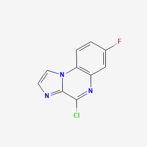 4-Chloro-7-fluoroimidazo[1,2-a]quinoxaline