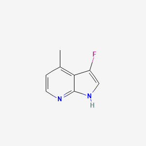 3-Fluoro-4-methyl-1H-pyrrolo[2,3-b]pyridine