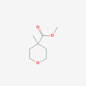 molecular formula C8H14O3 B1311968 Methyl 4-methyloxane-4-carboxylate CAS No. 443912-70-7
