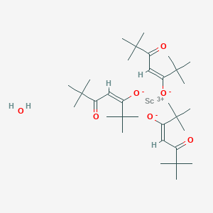 Scandium(III)tris(2,2,6,6-tetramethyl-3,5-heptanedionate)hydrate