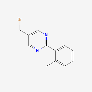 5-(Bromomethyl)-2-(o-tolyl)pyrimidine