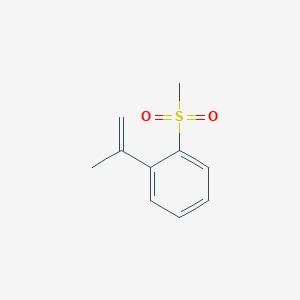 Benzene, 1-(1-methylethenyl)-2-(methylsulfonyl)-