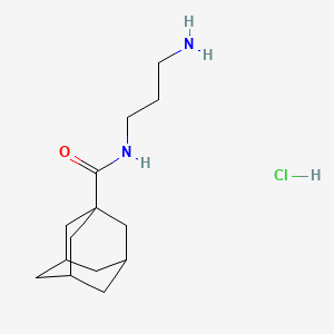 N-(3-Aminopropyl)adamantane-1-carboxamidehydrochloride