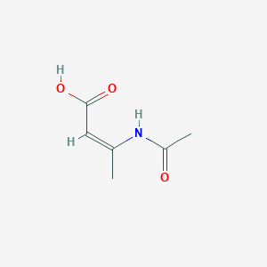 2-Butenoic acid, 3-(acetylamino)-, (2Z)-