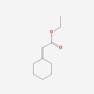 molecular formula C10H16O2 B131199 环己亚甲基乙酸乙酯 CAS No. 1552-92-7