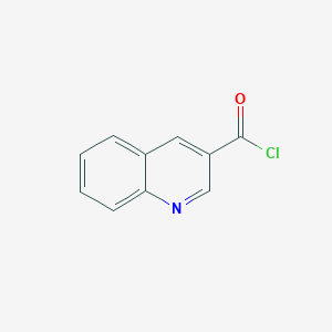 molecular formula C10H6ClNO B1311993 Quinoline-3-carbonyl Chloride CAS No. 84741-86-6