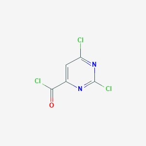 molecular formula C5HCl3N2O B1311995 2,6-dichloropyrimidine-4-carbonyl Chloride CAS No. 26830-94-4