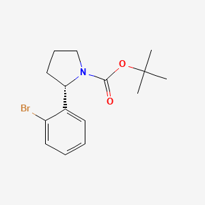 (S)-tert-Butyl 2-(2-bromophenyl)pyrrolidine-1-carboxylate