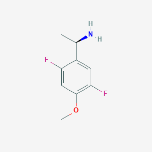 (R)-1-(2,5-Difluoro-4-methoxyphenyl)ethanamine