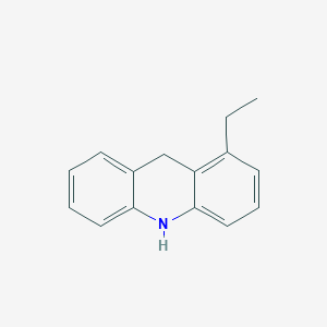 molecular formula C15H15N B13120052 1-Ethyl-9,10-dihydroacridine 