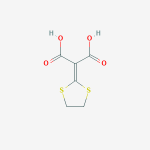 2-(1,3-Dithiolan-2-ylidene)propanedioic acid