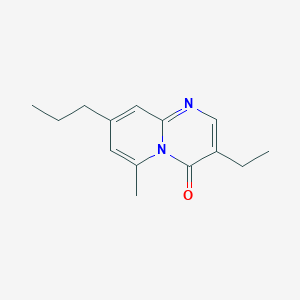 3-Ethyl-6-methyl-8-propyl-4H-pyrido[1,2-a]pyrimidin-4-one