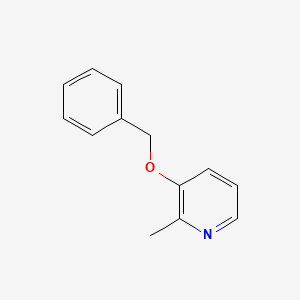 molecular formula C13H13NO B13120165 3-(Benzyloxy)-2-methylpyridine 