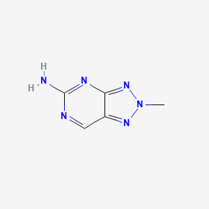 2-Methyl-2H-[1,2,3]triazolo[4,5-d]pyrimidin-5-amine