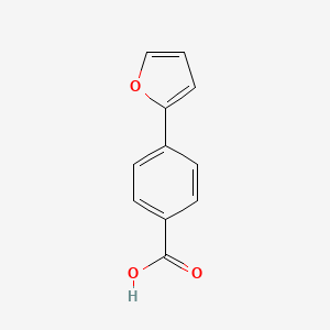 molecular formula C11H8O3 B1312025 4-(2-furyl)benzoic Acid CAS No. 35461-98-4