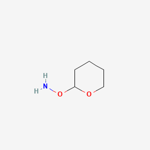 molecular formula C5H11NO2 B1312026 O-(Tetrahydro-2H-pyran-2-yl)hydroxylamine CAS No. 6723-30-4