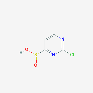 2-Chloropyrimidine-4-sulfinicacid