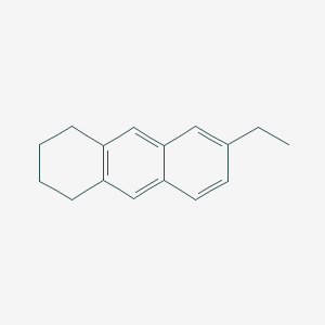 6-Ethyl-1,2,3,4-tetrahydroanthracene