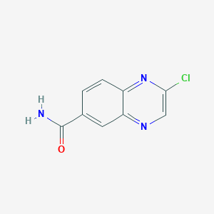 2-Chloroquinoxaline-6-carboxamide