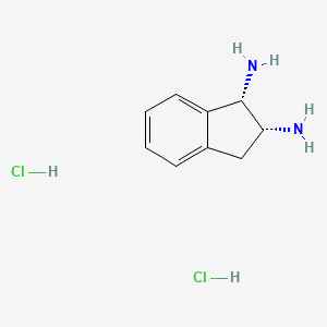 rac-(1R,2S)-2,3-dihydro-1H-indene-1,2-diaminedihydrochloride,cis