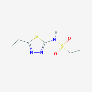 N-(5-ethyl-1,3,4-thiadiazol-2-yl)ethanesulfonamide