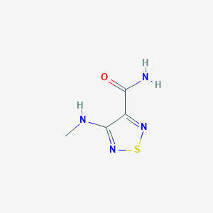 4-(Methylamino)-1,2,5-thiadiazole-3-carboxamide