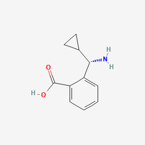 (S)-2-(amino(cyclopropyl)methyl)benzoicacidhydrochloride