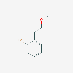 molecular formula C9H11BrO B1312046 1-Bromo-2-(2-methoxyethyl)benzene CAS No. 39767-89-0